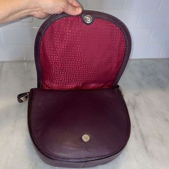 Kate Spade Pebbled Leather Convertible Flap Crossbody Bag - Picture 11 of 16